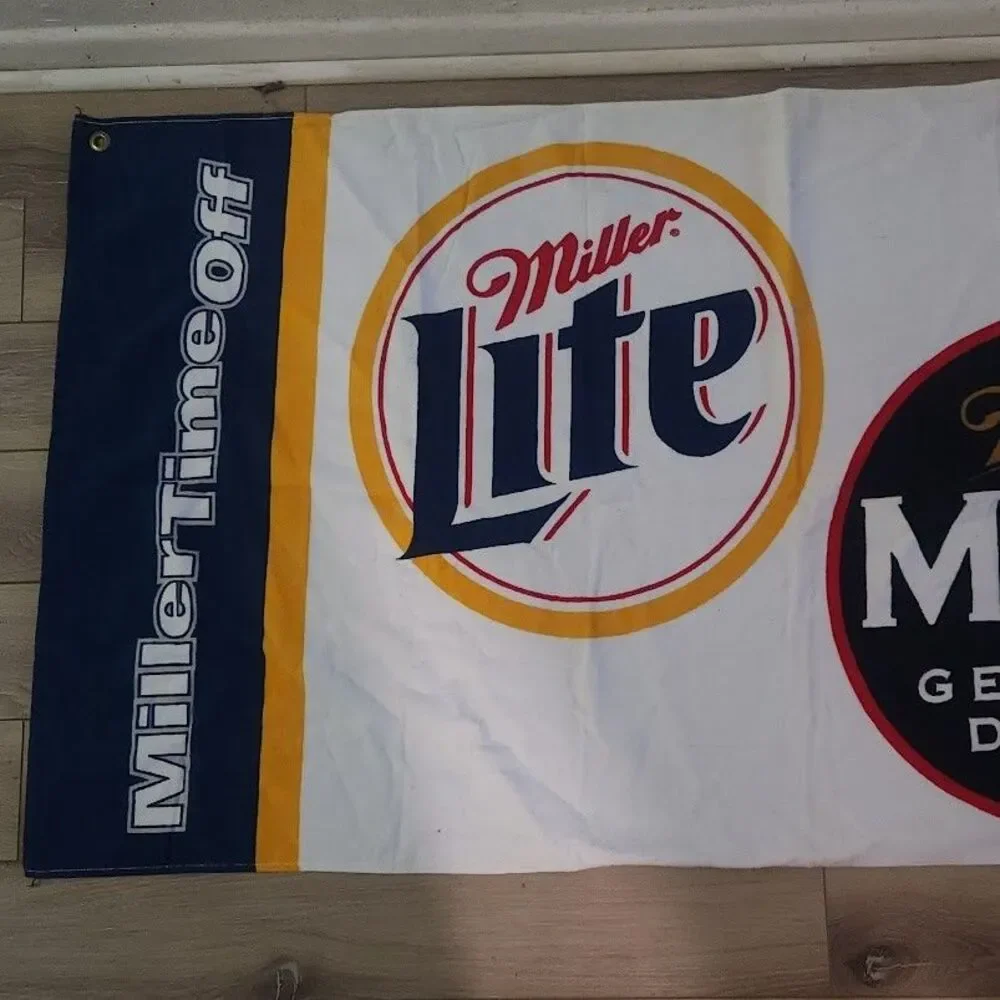 Hilasal Beach Towel Miller Time 100% Cotton